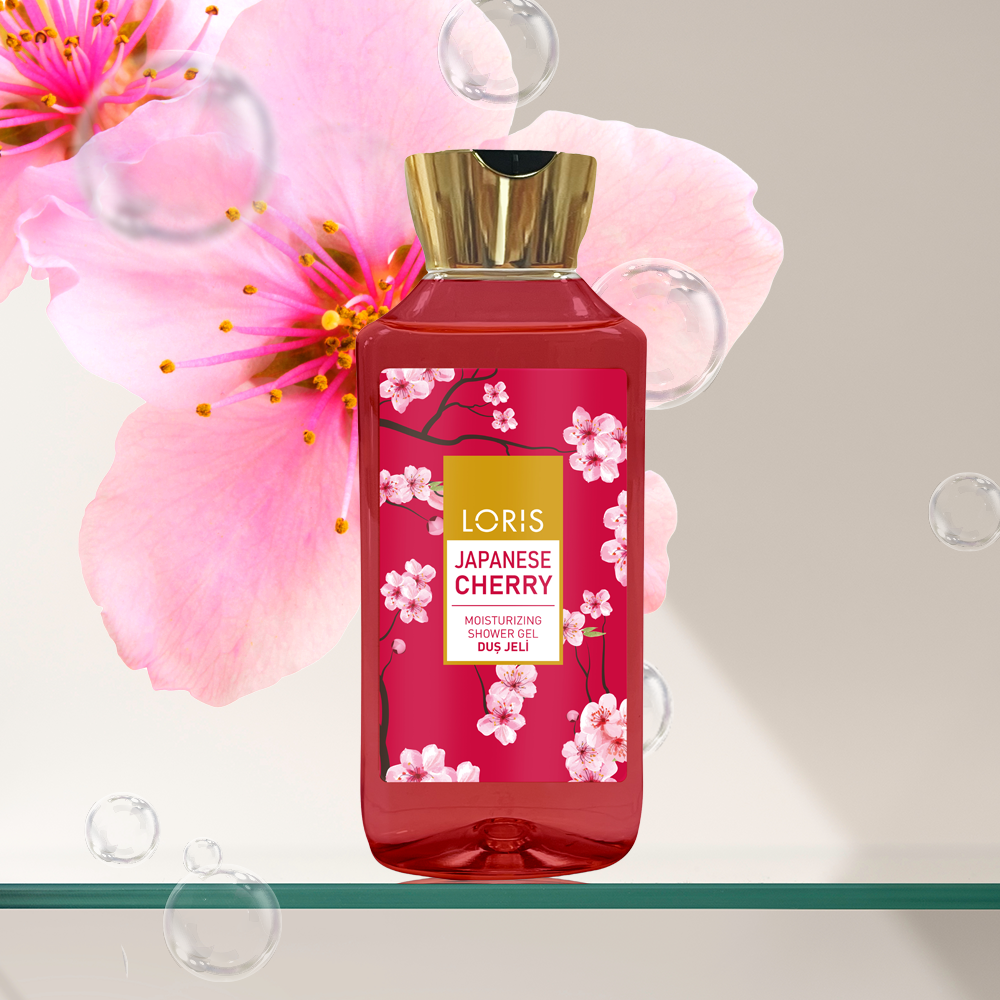 リラクゼーショングッズ Juicy Cherry Japanese Cherry Duş Jeli 295 ML