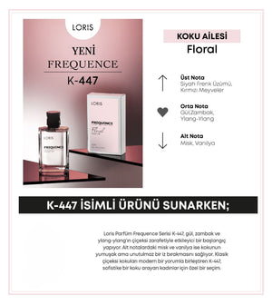 K-447 Frequence Kadın Parfüm EDP 50 ML