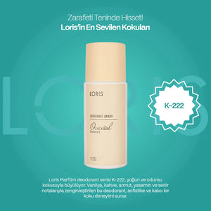 K-222 Kadın Deodorant 150 ML