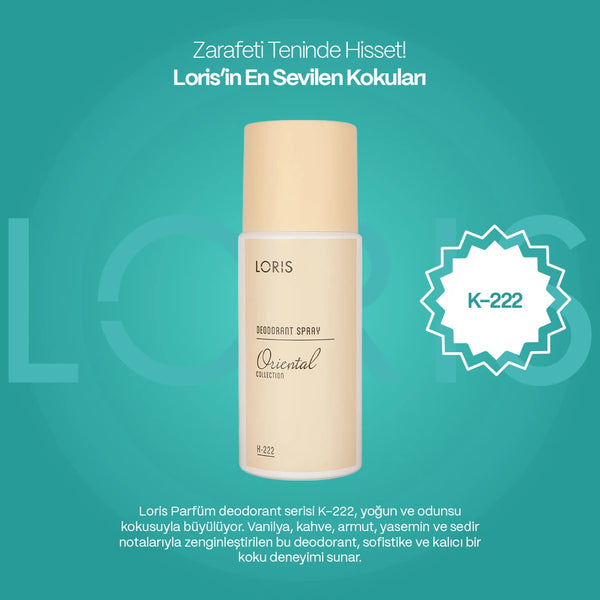K-222 Kadın Deodorant 150 ML