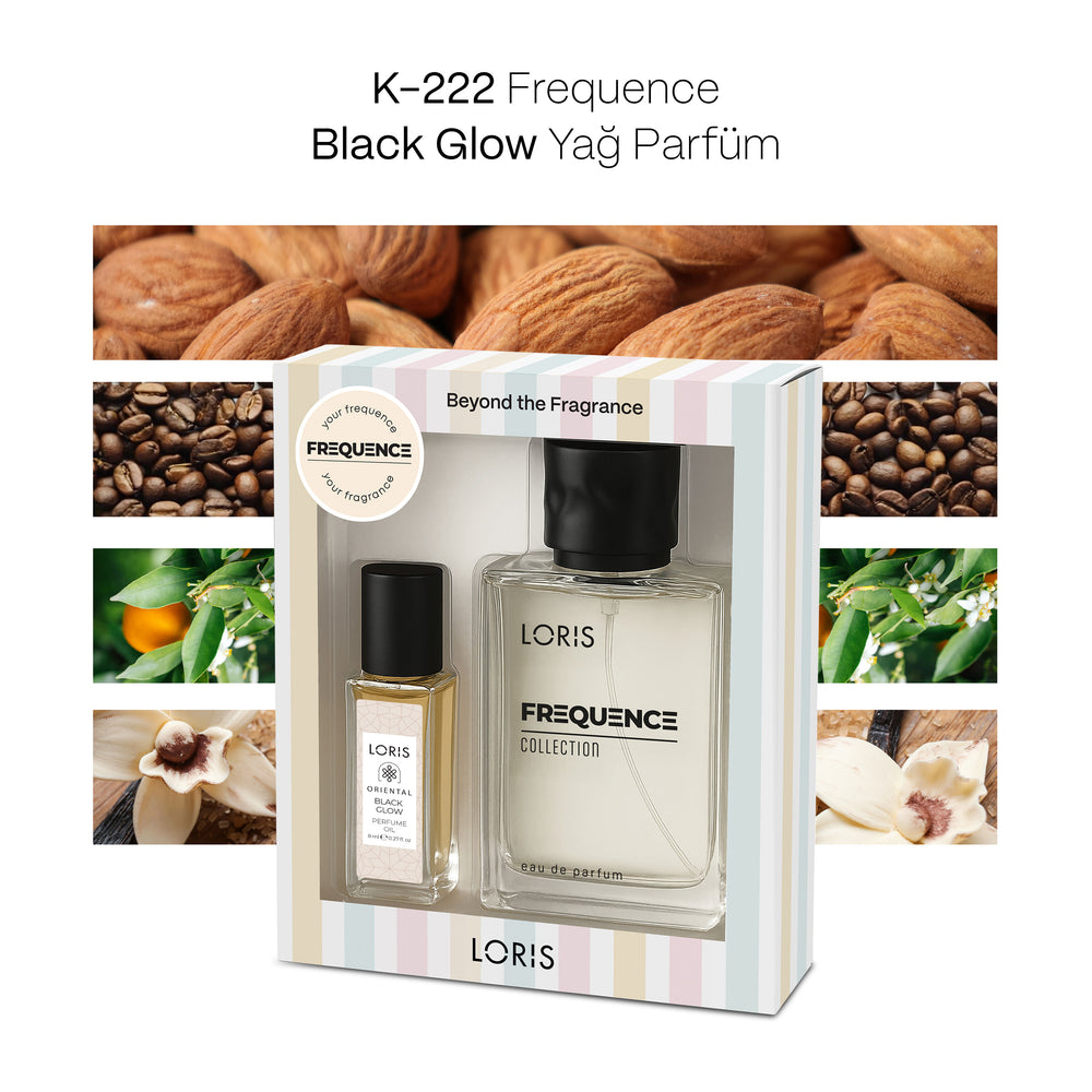 K-222 Women's Perfume 50 ML and Black Glow Perfume Oil 8 ML | Special Boxed Package