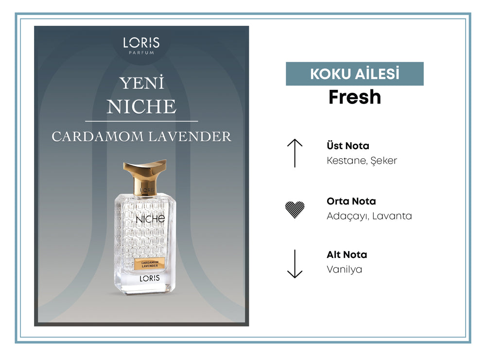 Niche Cardamom Lavender Perfume 70 ML