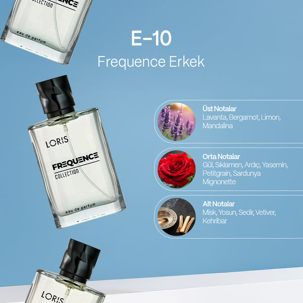 E-010 Frequence Erkek Parfüm EDP 50 ML
