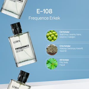 E-108 Frequence Erkek Parfüm EDP 50 ML