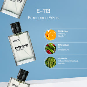 E-113 Frequence Erkek Parfüm EDP 50 ML