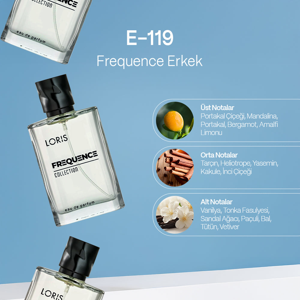 E-119 Frequency Men's Perfume EDP 50 ML