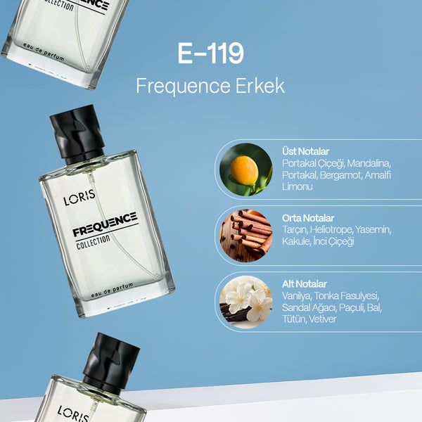 E-119 Frequence Erkek Parfüm EDP 50 ML