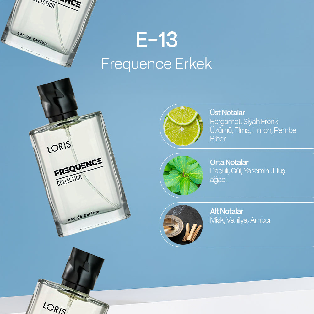 E-13 Frequency Men's Perfume EDP 50 ML