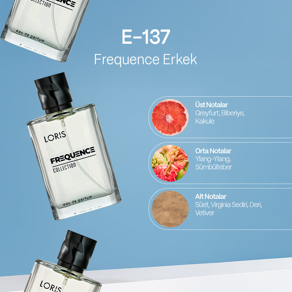 E-137 Frequency Men's Perfume EDP 50 ML
