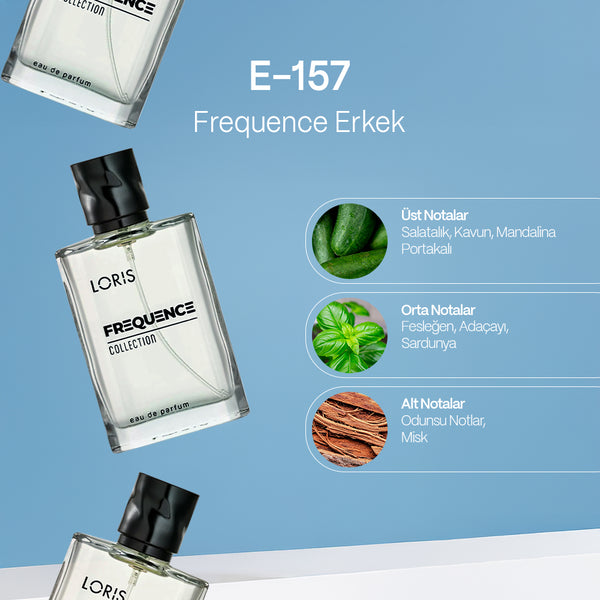 E-157 Frequence Erkek Parfüm EDP 50 ML