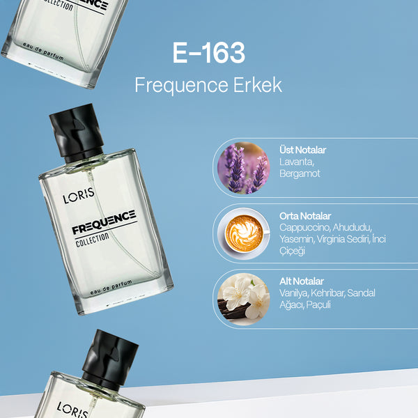 E-163 Frequence Erkek Parfüm EDP 50 ML