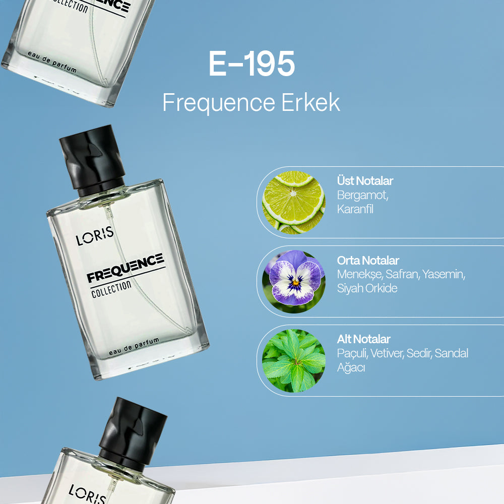 E-195 Frequency Men's Perfume EDP 50 ML
