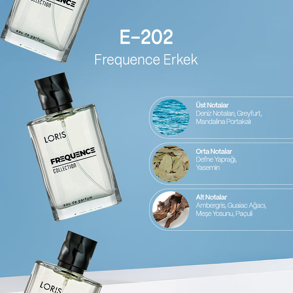 E-202 Frequence Erkek EDP Parfüm 50 ML