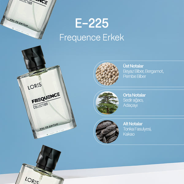 E-225 Frequence Erkek Parfüm EDP 50 ML