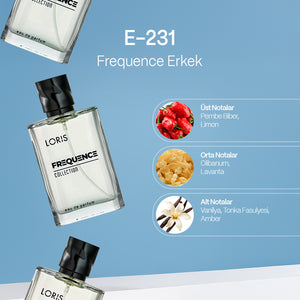 E-231 Frequence Erkek Parfüm EDP 50 ML