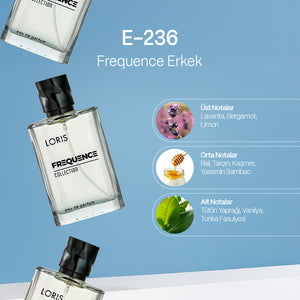 E-236 Frequence Erkek Parfüm EDP 50 ML
