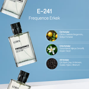 E-241 Frequence Erkek Parfüm EDP 50 ML