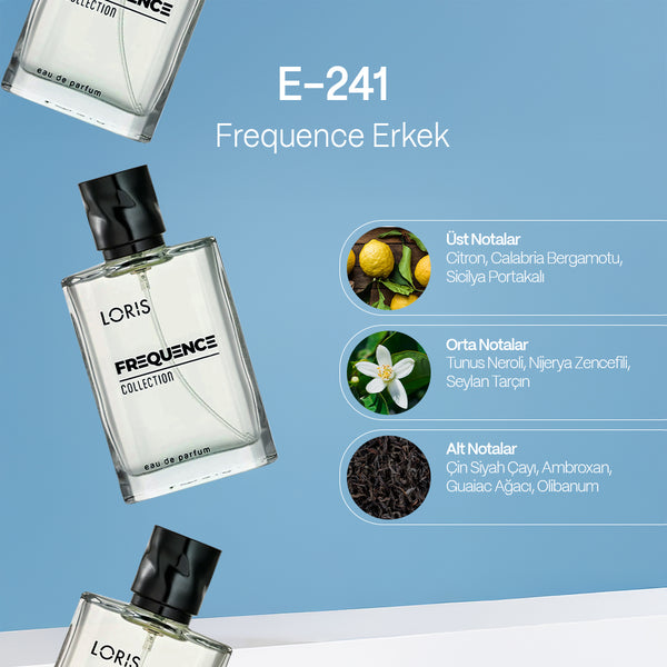 E-241 Frequence Erkek Parfüm EDP 50 ML