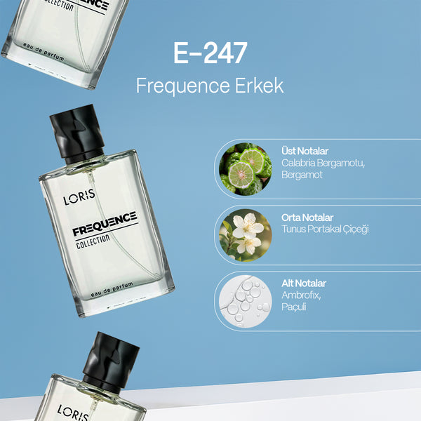 E-247 Frequence Erkek Parfüm EDP 50 ML