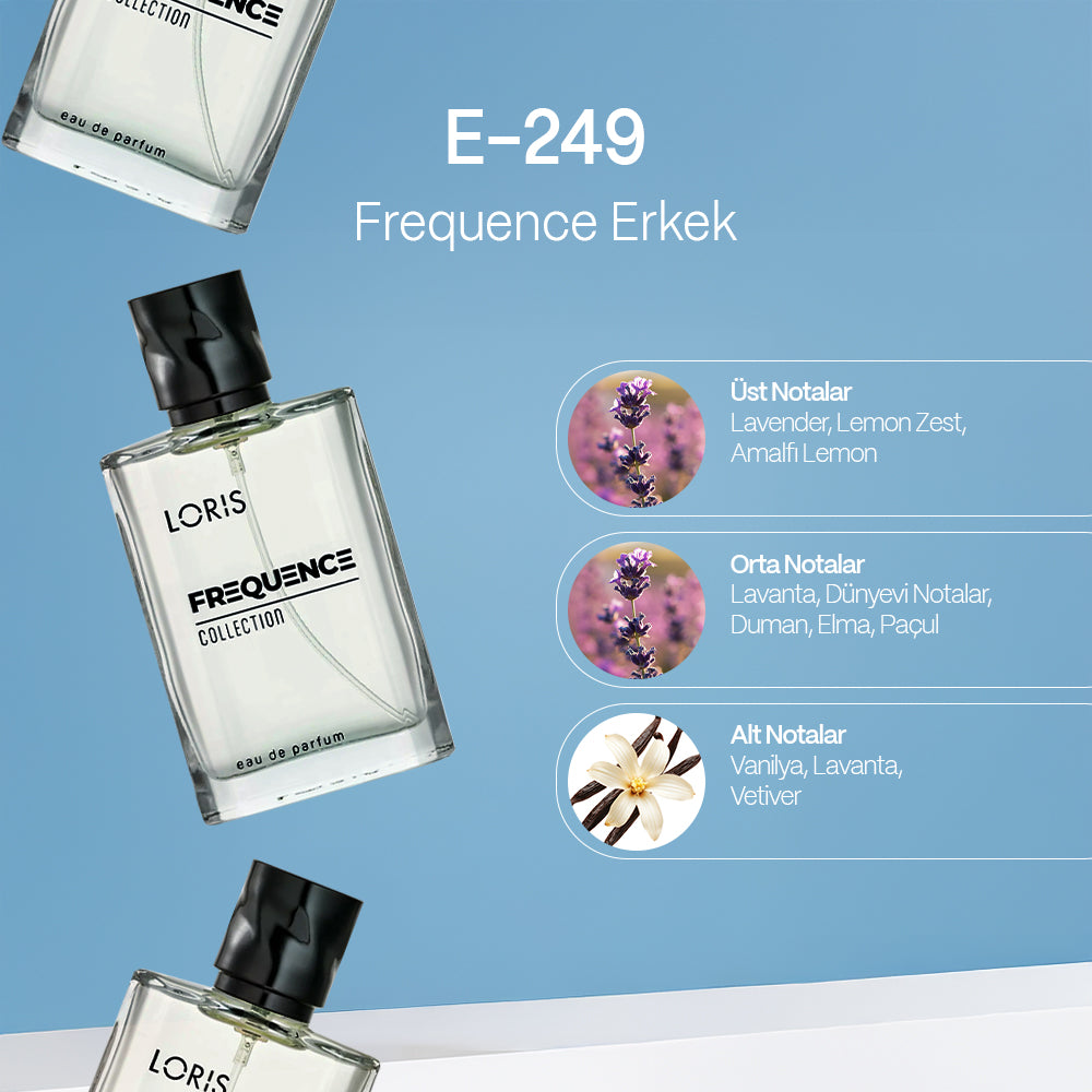 E-249 Frequency Men's Perfume EDP 50 ML