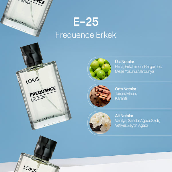 E-25 Frequence Erkek Parfüm EDP 50 ML