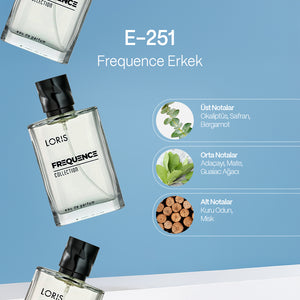 E-251 Frequence Erkek Parfüm EDP 50 ML
