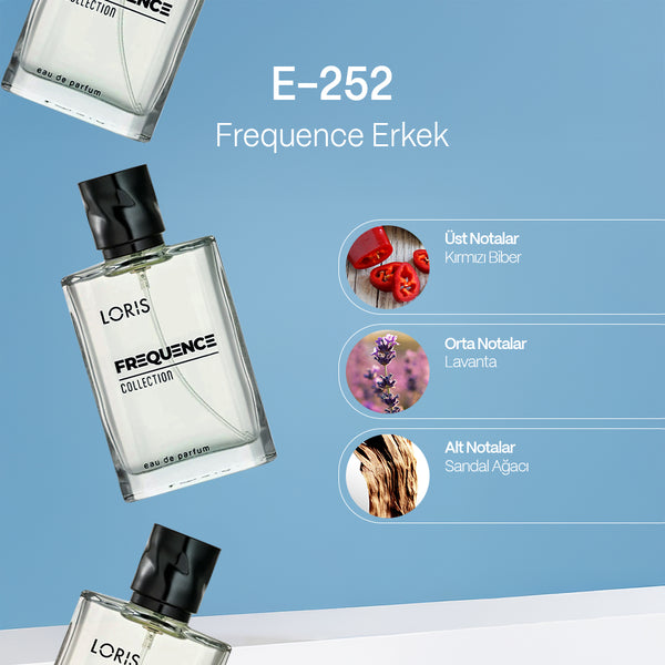 E-252 Frequence Erkek Parfüm EDP 50 ML
