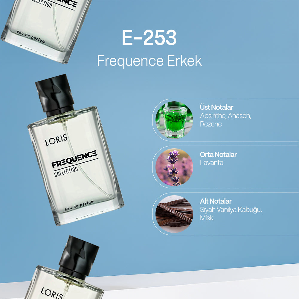 E-253 Frequency Men's Perfume EDP 50 ML