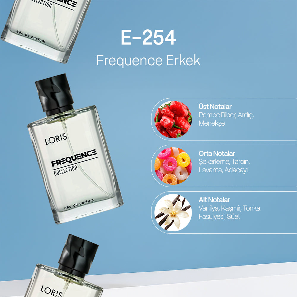 E-254 Frequence Men's Perfume EDP 50 ML