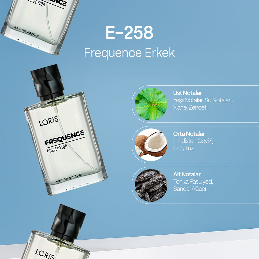 E-258 Frequency Men's Perfume EDP 50 ML