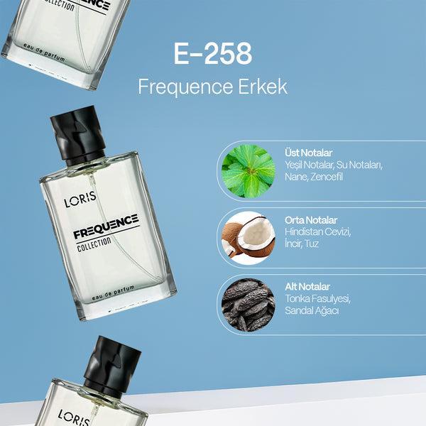 E-258 Frequence Erkek Parfüm EDP 50 ML