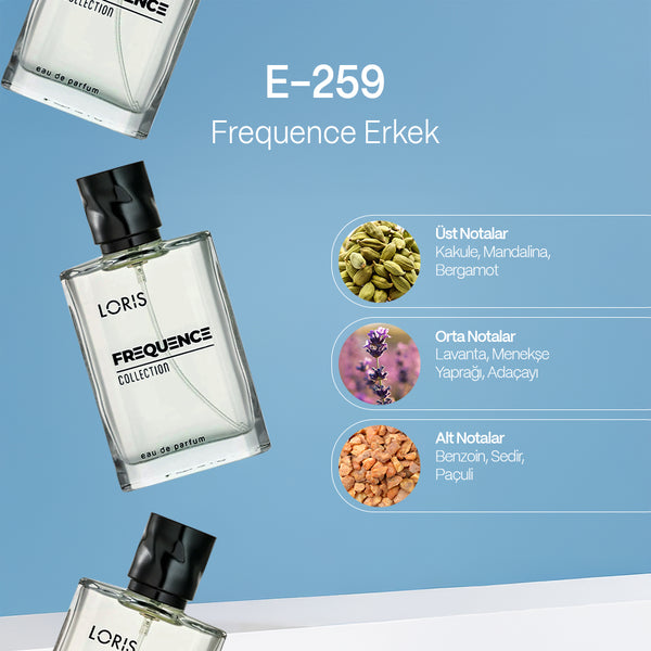 E-259 Frequence Erkek Parfüm EDP 50 ML