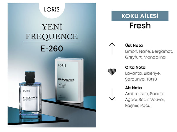 E-260 Frequence Erkek Parfüm EDP 50 ML