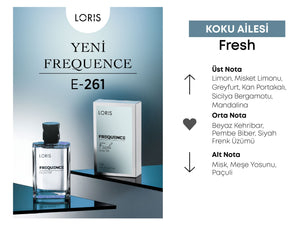 E-261 Frequency Men's Perfume EDP 50 ML