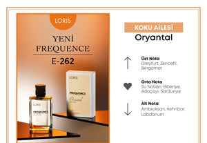 E-262 Frequence Erkek Parfüm EDP 50 ML