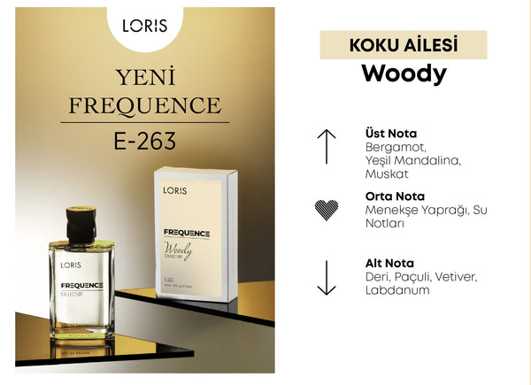 E-263 Frequence Erkek Parfüm EDP 50 ML