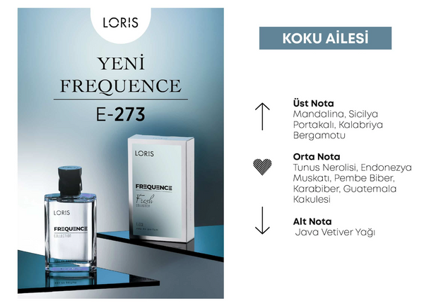 E-273 Frequence Erkek Parfüm 50 ML