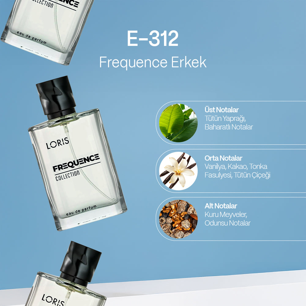E-312 Frequency Men's Perfume EDP 50 ML