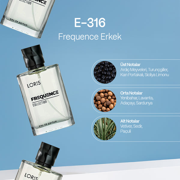 E-316 Frequence Erkek Parfüm EDP 50 ML