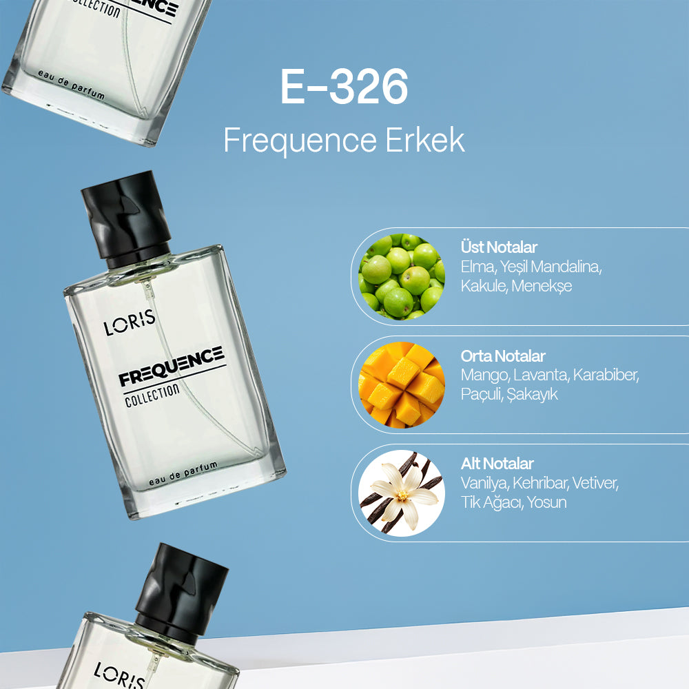 E-326 Frequency Men's Perfume EDP 50 ML