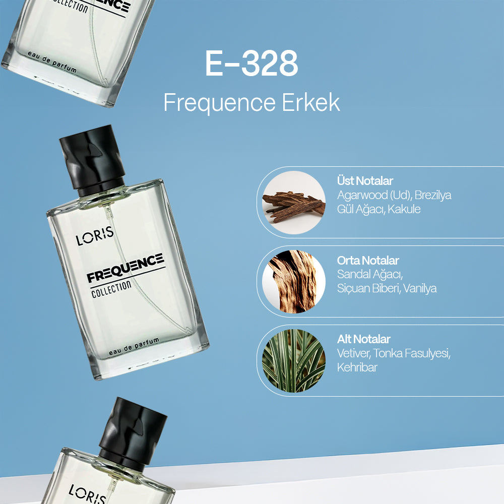 E-328 Frequency Men's Perfume EDP 50 ML