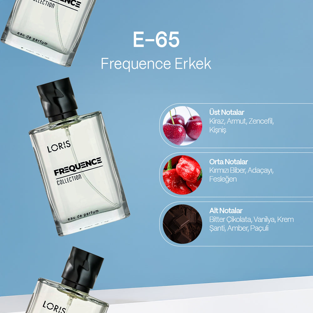 E-65 Frequency Men's Perfume EDP 50 ML
