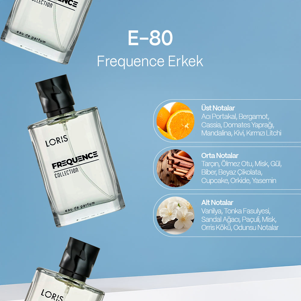 E-80 Frequency Men's Perfume EDP 50 ML