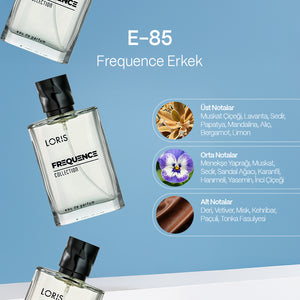 E-85 Frequence Erkek Parfüm EDP 50 ML