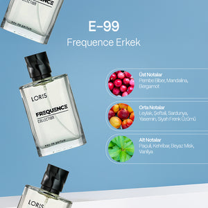 E-99 Frequence Erkek Parfüm EDP 50 ML