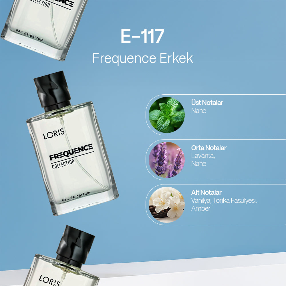 E-117 Frequency Men's Perfume EDP 50 ML
