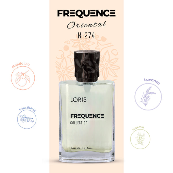 2 Adet K-274 Frequence Kadın Parfüm 50+50 ML