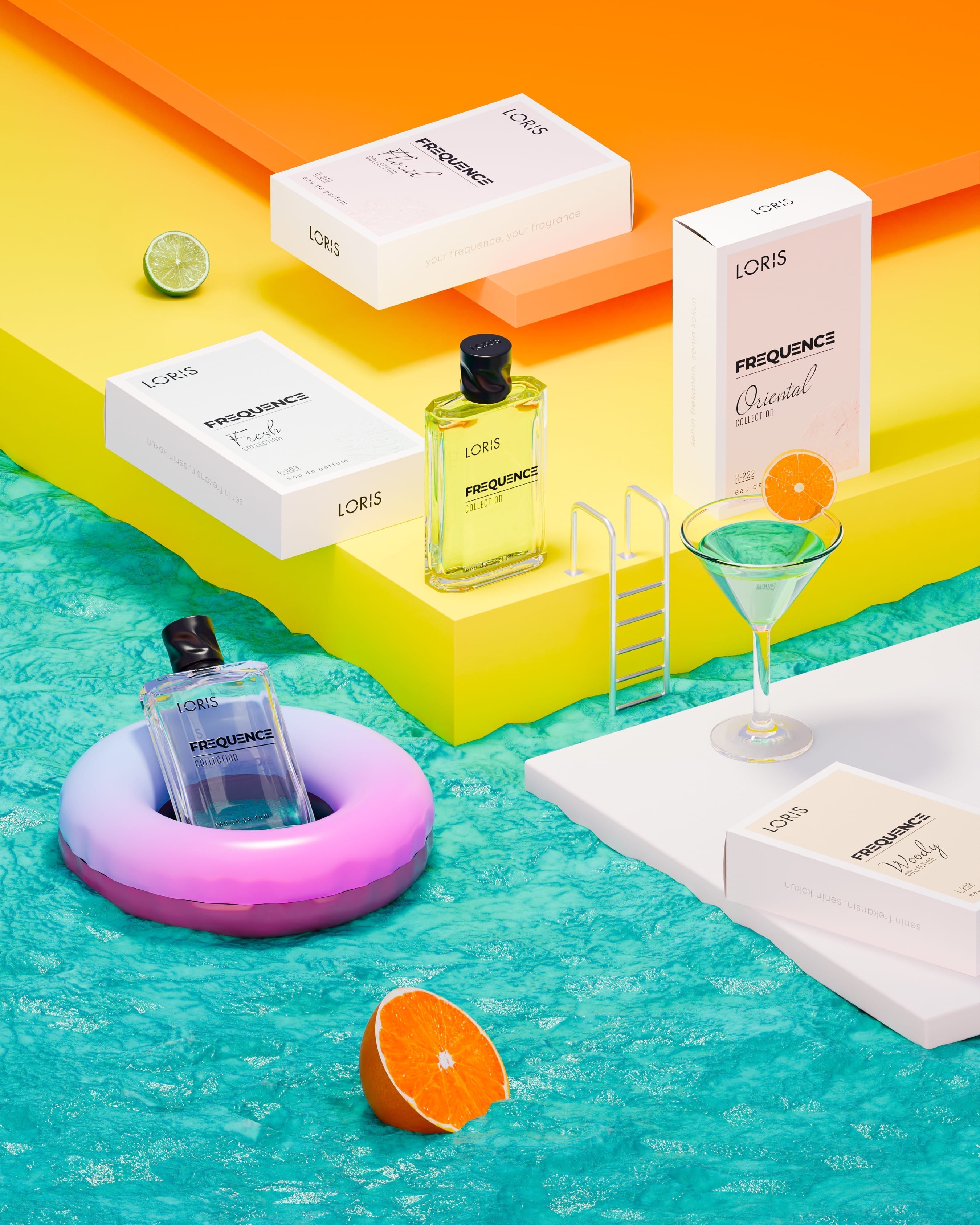 Loris K-304 Frequence Kadın Parfüm EDP 50 ML | Parfüm Loris'tir!