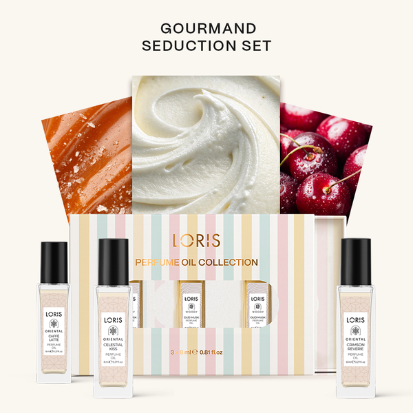 Gourmand Seduction Kadın Parfüm Yağı Seti – 3’lü Özel Koleksiyon