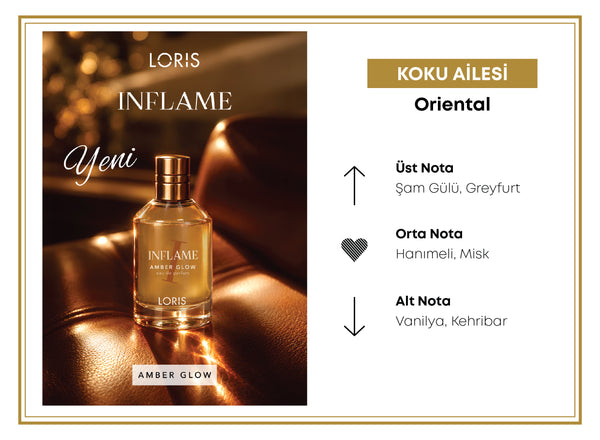 Inflame Amber Glow EDP Parfüm 100 ML